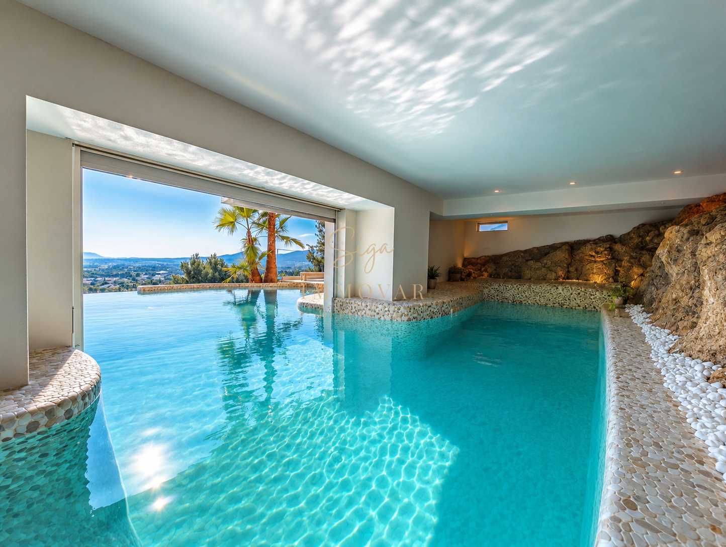 Maison contemporaine d'exception avec vue panoramique et esp